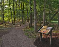 It also has biking, hiking, and jogging trails for those who want to ride a bike or loves hiking It also has biking, hiking, and jogging trails for those who want to ride a bike or loves hiking.